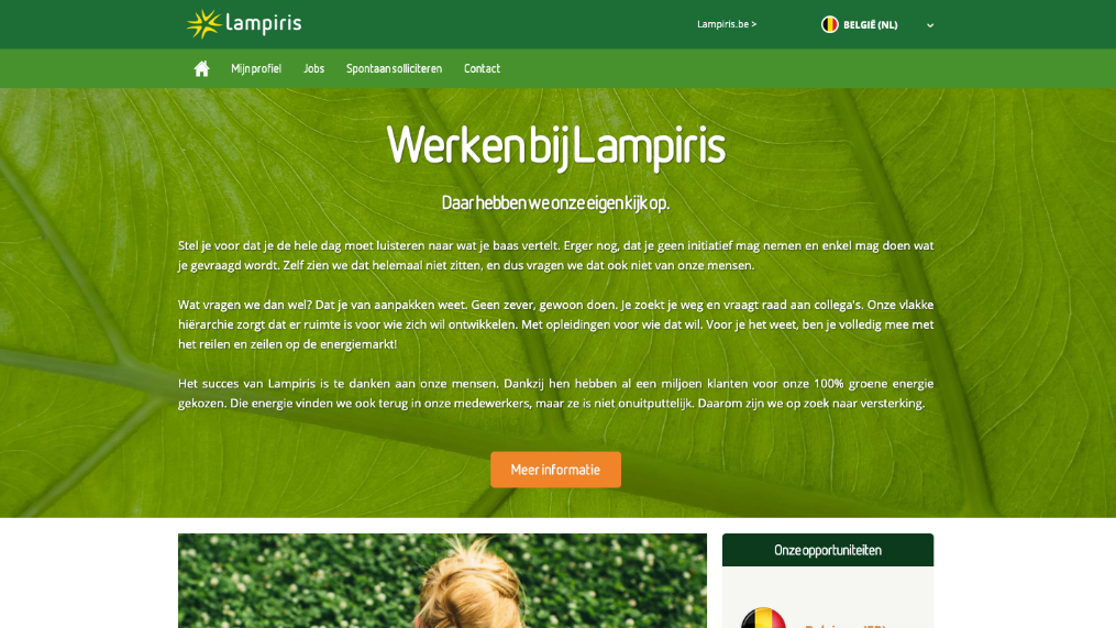 Jobs at Lampiris