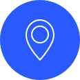 point darkblue icon