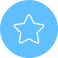 star lightblue icon 50%