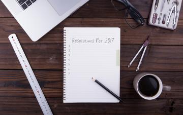 liste de résolutions pour l'année 2017