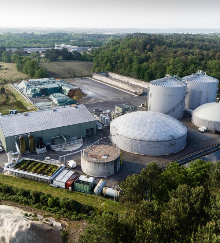 Biométhanisation en biogaz par TotalEnergies