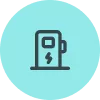 icon evcharger turquoise 100px