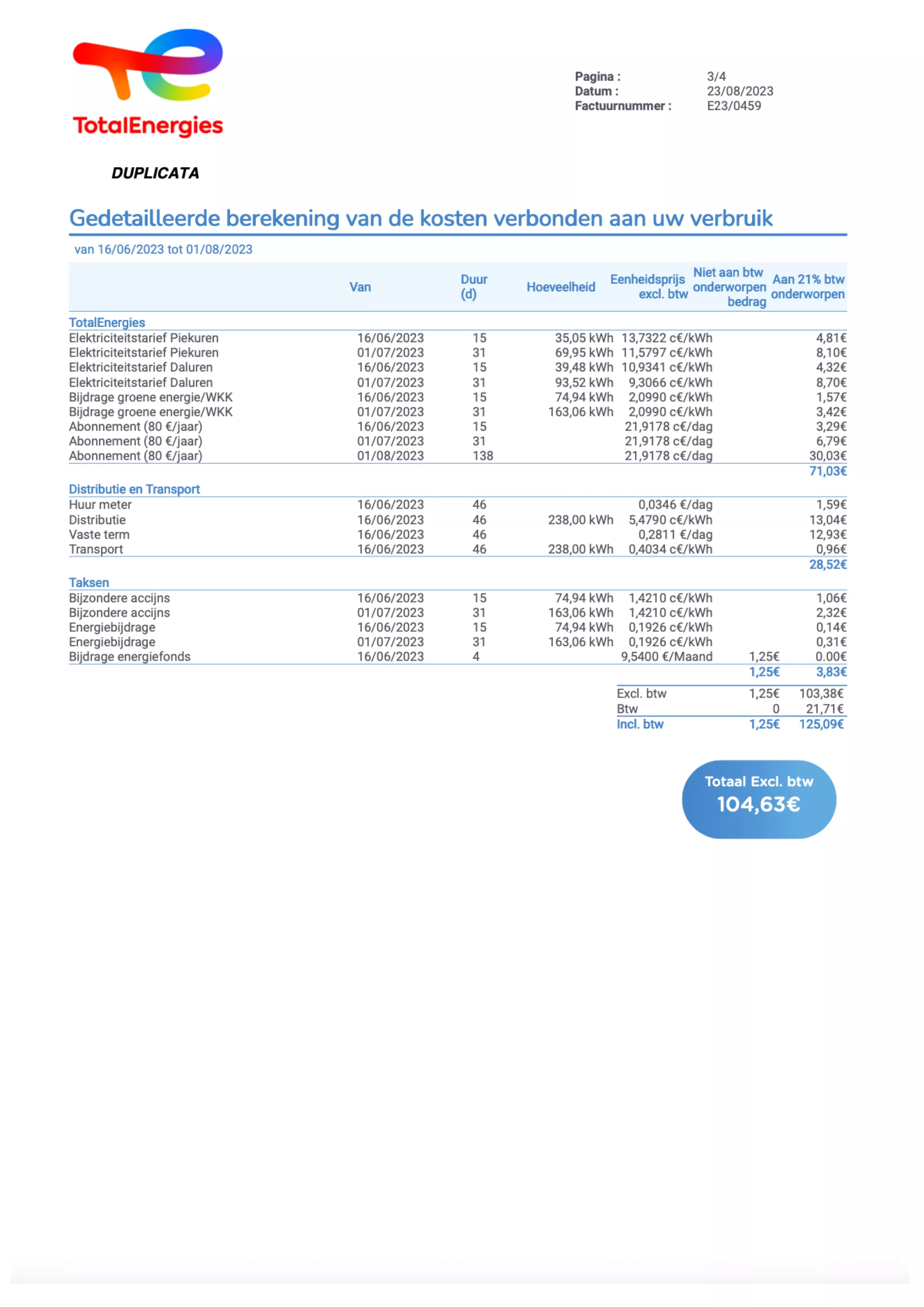 Jaarafrekening VSE page 3