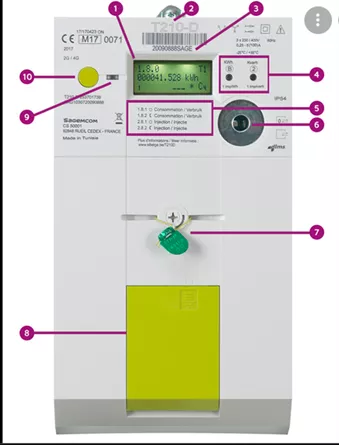 Compteur d'électricité intelligent