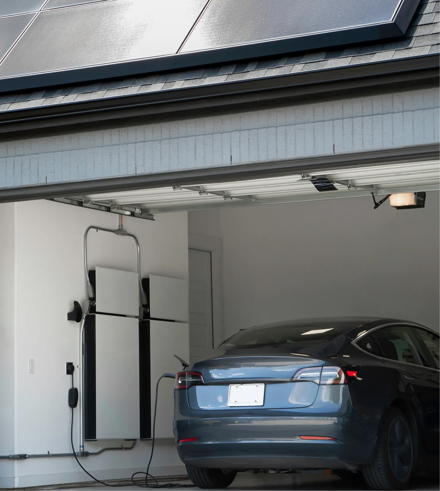 EV battery and Solar panels