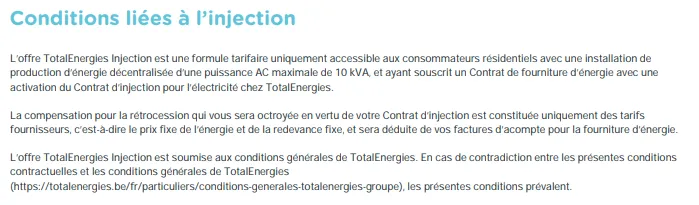carte tarifaire FR